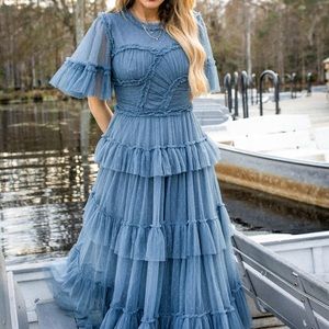 Ivy city co whimsical dress- size XS